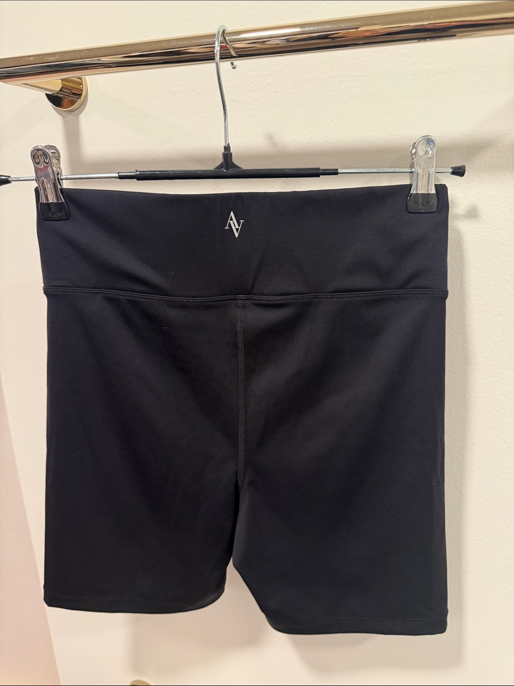 ALL ACCESS Black High-Rise Bike Shorts